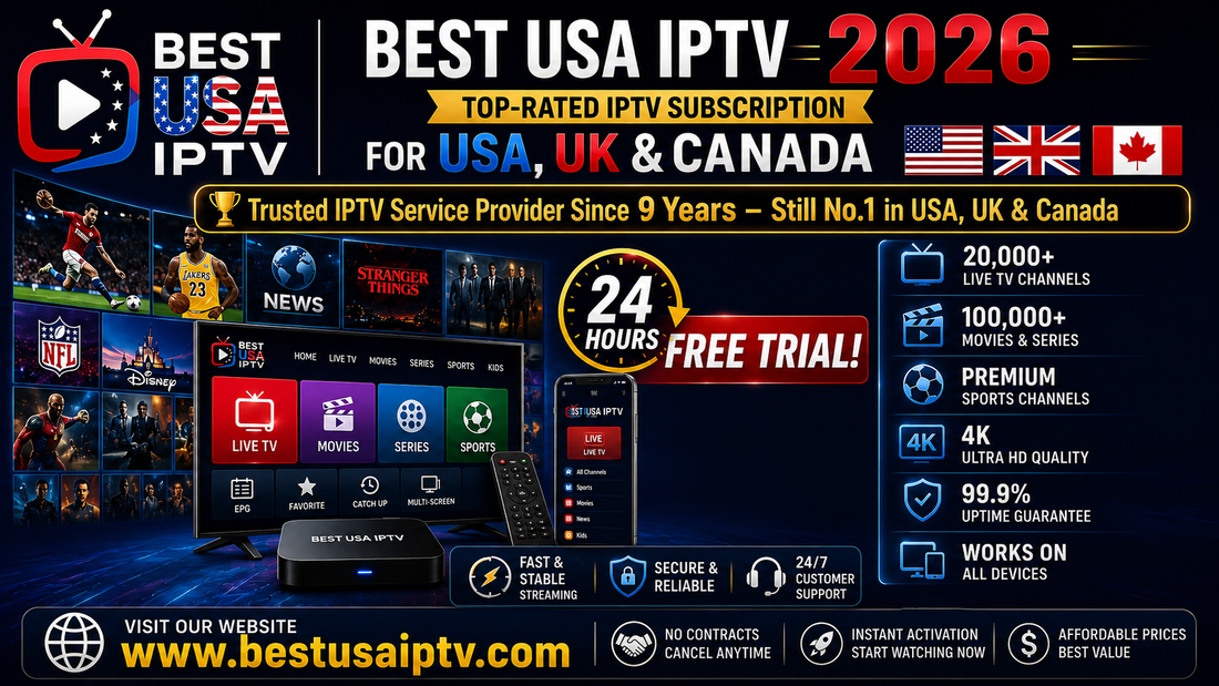 Best USA IPTV 2026: My Hands-On Rankings After Weeks of Testing